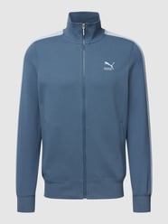 Sweatjacke mit Strukturmuster von PUMA PERFORMANCE Blau - 24