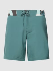 Badehose mit Label-Detail Modell 'CAMORRO' von ONeill Blau - 2