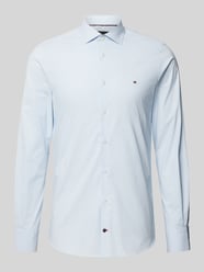 Slim Fit Business-Hemd mit Kentkragen Modell 'Parker' von Tommy Hilfiger Tailored Blau - 43