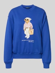 regular fit sweatshirt van katoenmix met bear-motief van Polo Ralph Lauren - 31