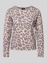 Longsleeve im Leo-Look mit Rundhalsausschnitt von monari - 32