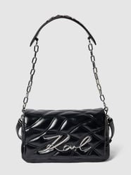 Handtas met labelapplicatie van Karl Lagerfeld Grijs / zwart - 41