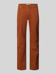 Spodnie z kieszeniami z tyłu model ‘CADIZ’ od Brax Czerwony - 21