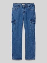 Loose Fit Jeans mit Cargotaschen Modell 'HARMONY' von Only Blau - 19