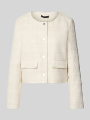 Blazer met structuurmotief van comma - 30