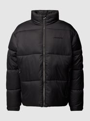 Steppjacke mit Label-Stitching Modell 'DUNCAN' von Pegador Schwarz - 19