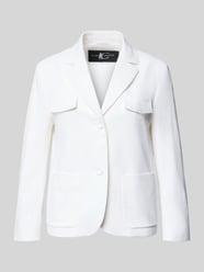 Marynarka w kroju slim fit z kołnierzem z klapami od Luisa Cerano - 38