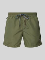 Badehose mit Label-Patch Modell 'ZEBRA' von PAUL SMITH - 15