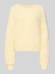 Sweter dzianinowy z prążkowanymi wykończeniami model 'NIBY' od American Vintage - 2