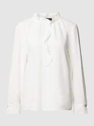 Blouse met volants van Marc Cain Wit - 46