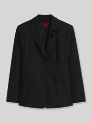 Regular Fit Longblazer aus Viskose-Mix von HUGO - 19