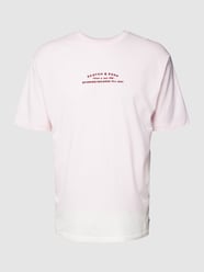 T-shirt z okrągłym dekoltem od Scotch & Soda Różowy - 30