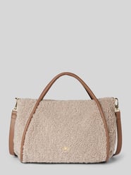 Shopper mit Logo-Applikation Modell 'WILLOW' von Abro Braun - 2