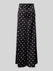 Broek met wijde pijpen en riem van Marc Cain - 30