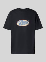 T-Shirt mit Label-Print Modell 'Baine' von WOODBIRD - 21