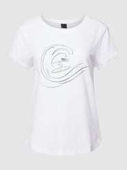 T-shirt met motiefprint, model 'DEBRA' van FIRE + ICE Wit - 30