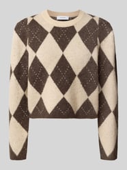 Strickpullover mit Rundhalsausschnitt von COMMA - 42