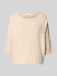 Strickshirt mit 3/4-Arm von COMMA Beige - 34