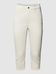Capribroek met labeldetails, model 'DREAM' van MAC Grijs / zwart - 11