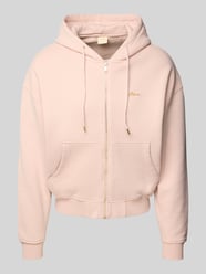 Sweatjacke mit Känguru-Tasche von BLKVIS Pink - 13