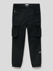 Cargohose mit Label-Detail Modell 'Bango' von Name It Schwarz - 44