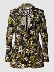 Blazer mit floralem Muster von Marc Cain Schwarz - 21