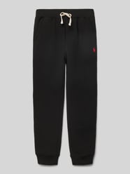 Sweatpants mit elastischem Bund von Polo Ralph Lauren Teens Schwarz - 47