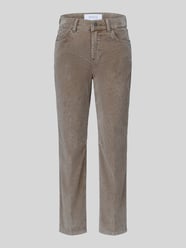 Regular Fit Cordhose mit Label-Patch Modell 'EVY' von ANGELS - 48