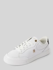 Sneaker van echt leer van Tommy Hilfiger - 4