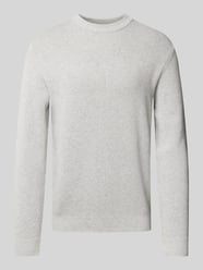 Strickpullover mit Rundhalsausschnitt Modell 'BLAMILANO' von Jack & Jones Premium Grau - 21