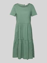 Knielange jurk in laagjeslook van ROBE LÉGÈRE - 19