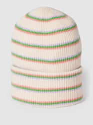 Beanie w paski model 'Lumi Stripe' od Unio Beżowy - 28