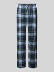 Relaxed Fit Pyjama-Hose mit Label-Patch Modell 'Holiday' von Polo Ralph Lauren Underwear Blau - 24