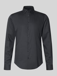 Slim fit zakelijk overhemd van katoen met kentkraag van Jake*s - 15