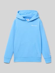 Bluza z kapturem, wyhaftowanym logo i kieszenią kangurką od CHAMPION - 46