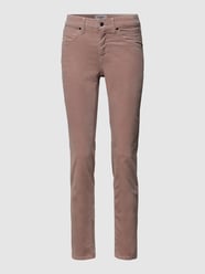 Mid Rise Samthose im Straight Fit von Cambio Rosa - 16