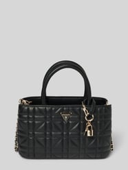 Handtas met doorgestikte naden, model 'EDITA ELITE SATCHEL' van Guess - 37