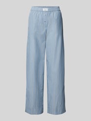 Loose Fit Pyjama-Hose mit Eingriff von Jake*s Casual Blau - 46