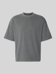 T-shirt o pudełkowym kroju z czystej bawełny model 'CORY' od Selected Homme - 23