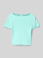 T-shirt o kroju Slim Fit z czystej bawełny od s.Oliver RED LABEL - 22