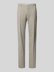 Regular Fit Anzughose mit Schurwoll-Anteil Modell 'Leon' von BOSS Beige - 33