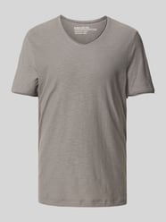 T-Shirt mit V-Ausschnitt von MCNEAL Grau - 40