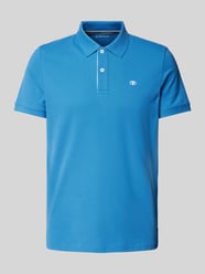 Regular Fit Poloshirt aus Baumwoll-Piqué mit Logo-Stitching von Tom Tailor - 5