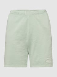 Sweatshorts met labelstitching van Guess Groen - 17