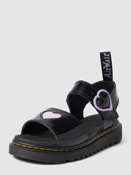 Sandalen met cut-out, model 'Marlowe' van Dr. Martens Zwart - 37