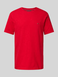 T-Shirt mit Label-Stitching von Tommy Hilfiger - 1