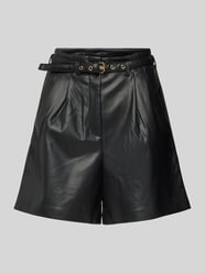 Shorts aus Kunstleder Modell 'HEIDI' von Only Schwarz - 13