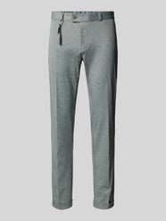 Tapered Fit Stoffhose mit Applikation Modell 'Clow' von CG - Club of Gents - 18