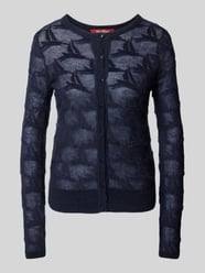 Strickjacke mit floralem Muster Modell 'CURZIO' von Max Mara Studio - 3