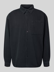 koszula casualowa o kroju relaxed fit z kołnierzykiem typu kent model 'LYCAZ' od American Vintage - 2